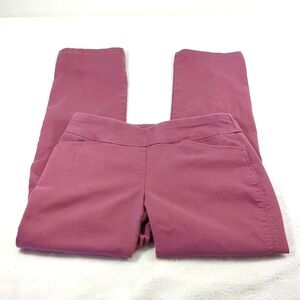 Croft & Barrow Effortless Stretch Pant jeans Mauve 6